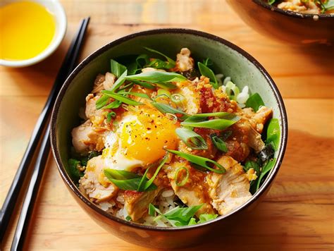 oyakodon slang|oyakodon japanese chicken and egg rice bowl.